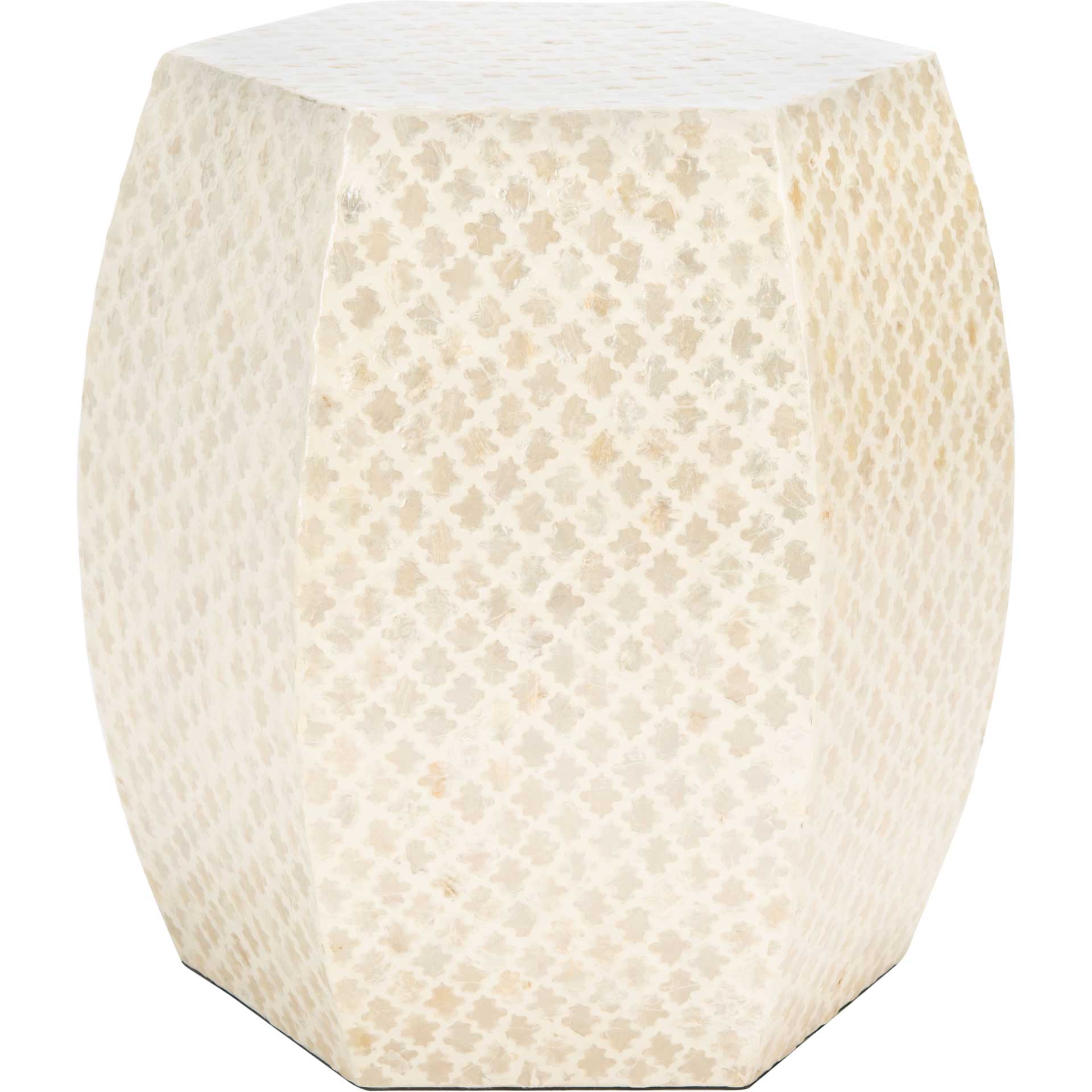 Ryker Accent Table White
