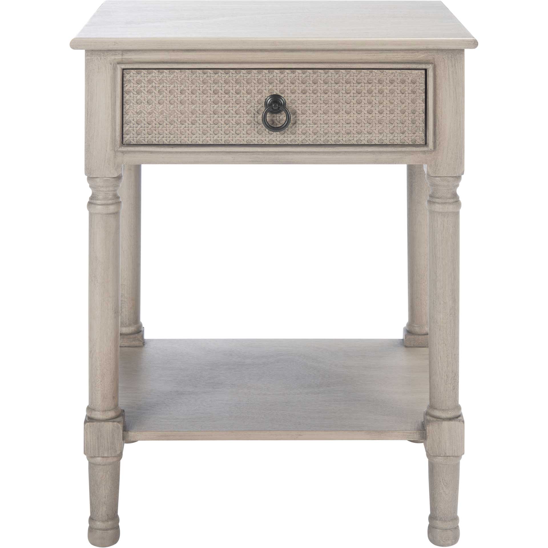 Hale 1 Drawer Accent Table Greige