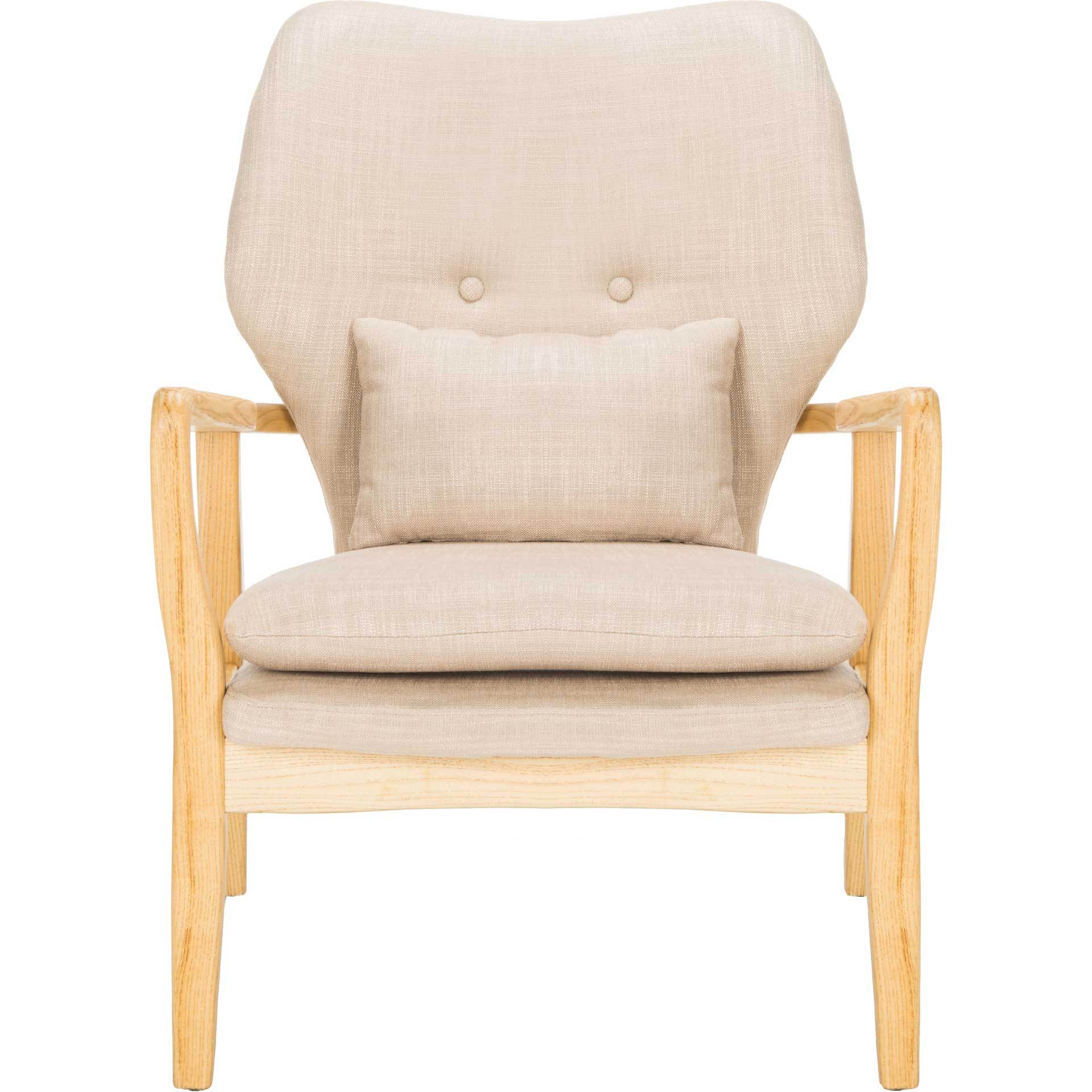Tatiana Accent Chair Beige/Natural